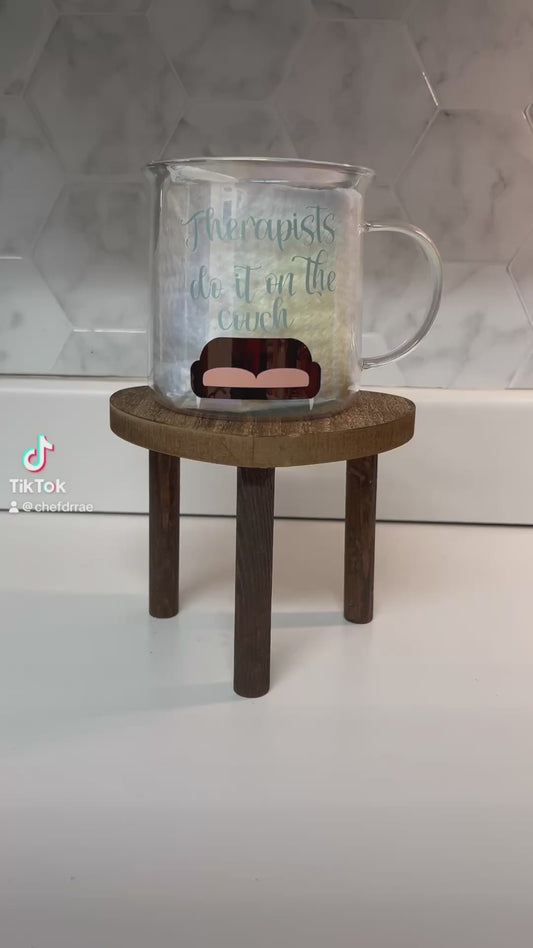 Therapist couch pink